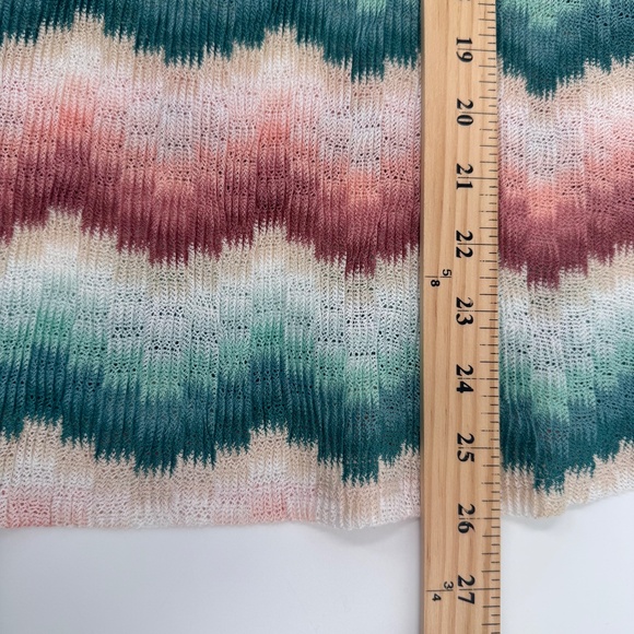 Show Me Your Mumu Top Women Medium NEW Long Bell Sleeve Open Knit Boho Hippie - Picture 11 of 12